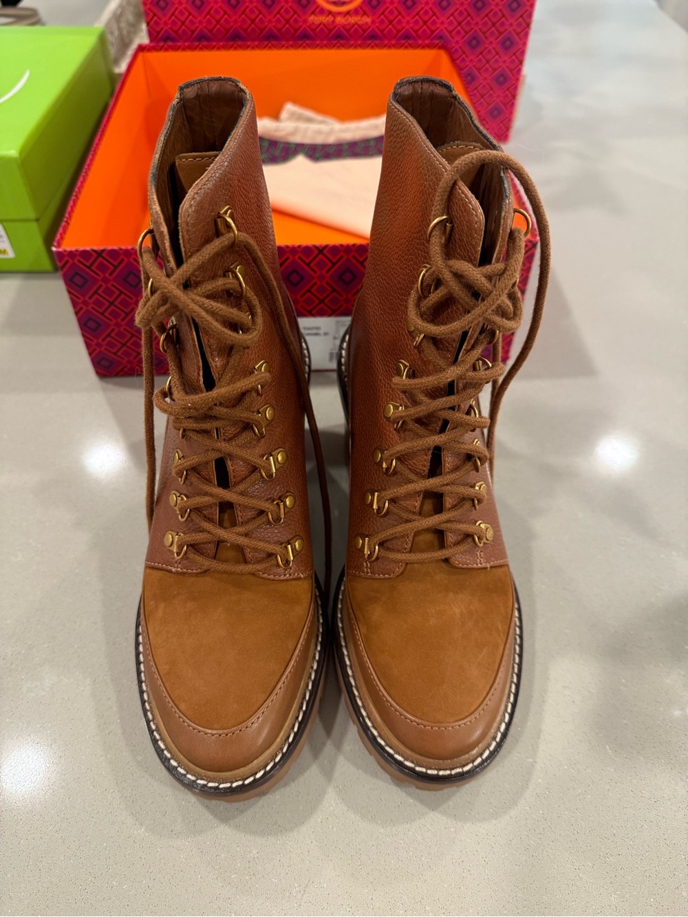 Tory Burch MILLER 95MM LUG SOLE BOOTIE